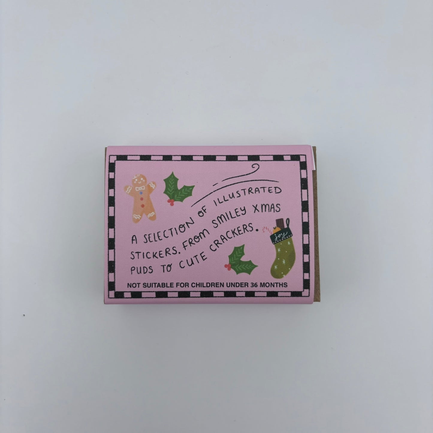 Christmas Stickers Matchbox Set