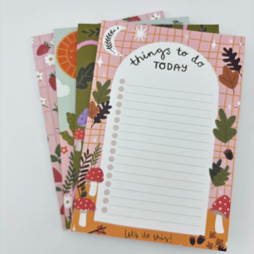 Autumn Woodland A5 Notepad