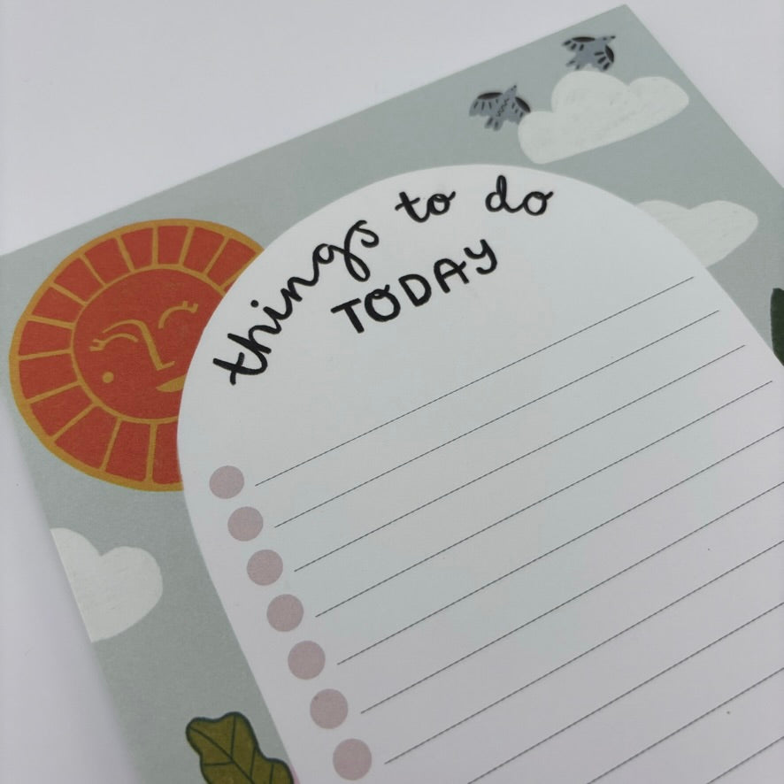 Sunny Days A5 Notepad