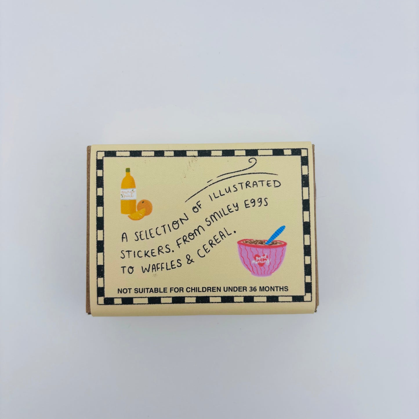 Breakfast Stickers Matchbox Set