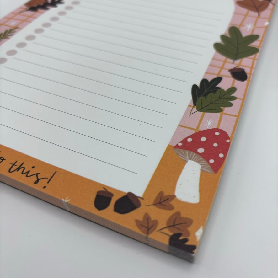 Autumn Woodland A5 Notepad