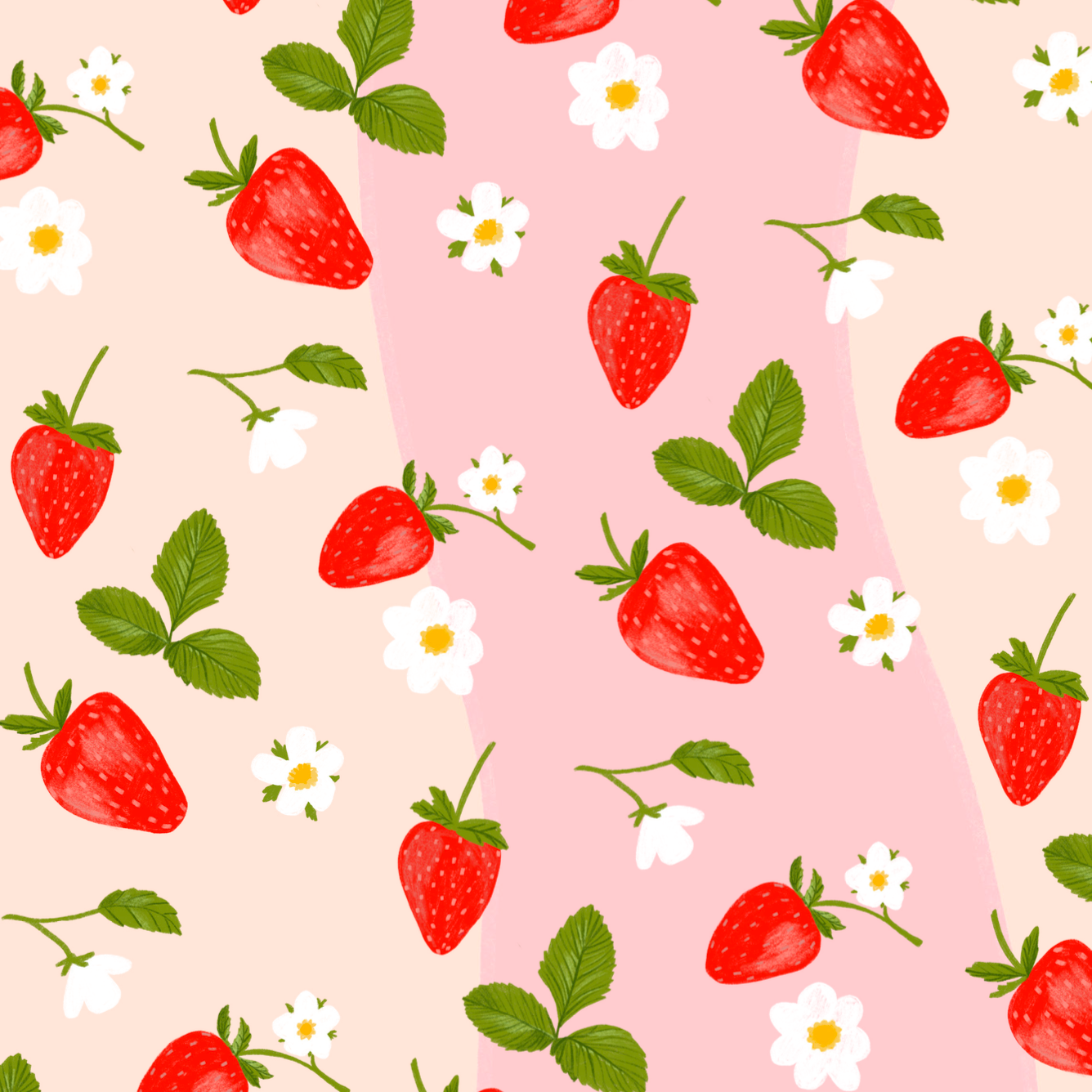 Strawberry Gift Wrap