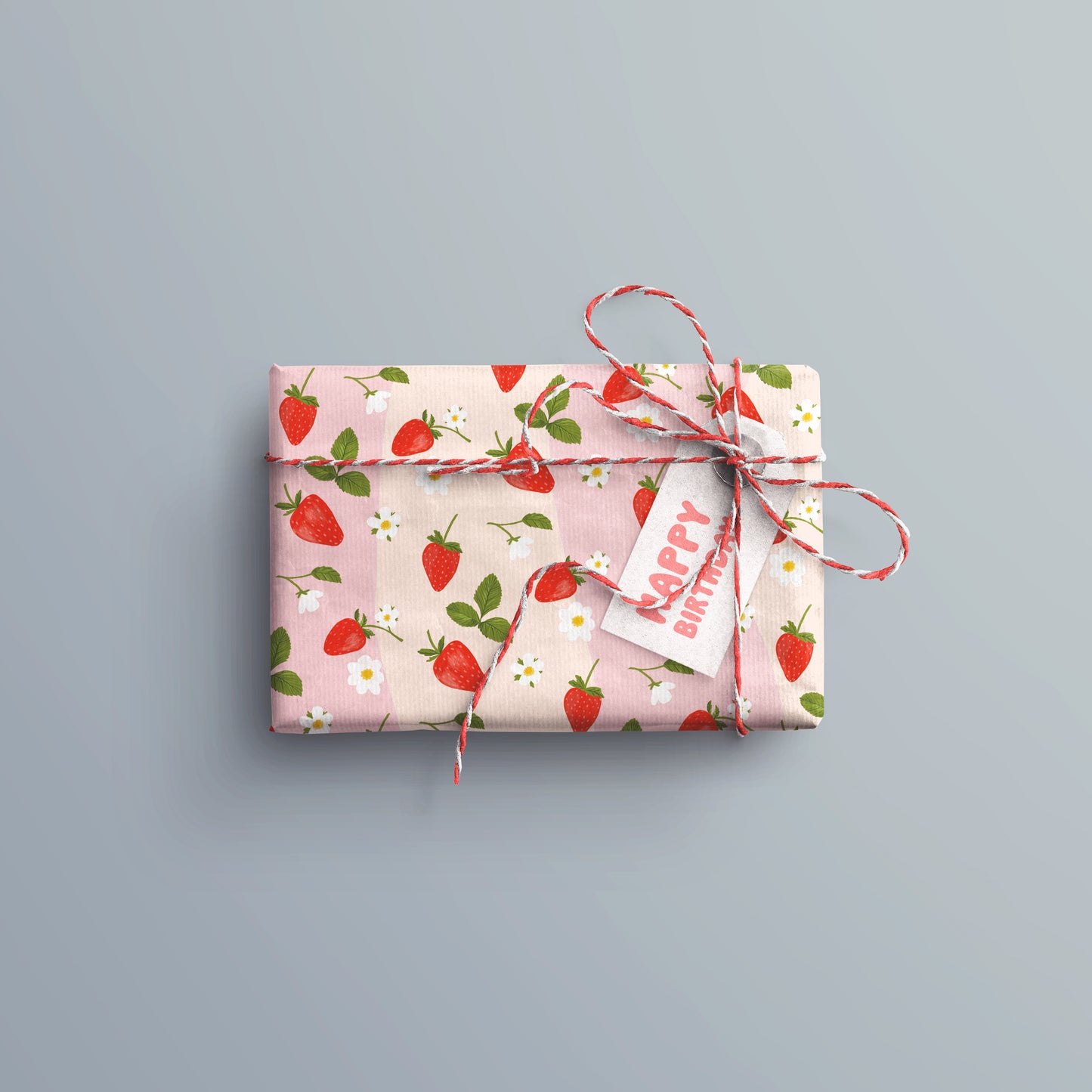 Strawberry Gift Wrap