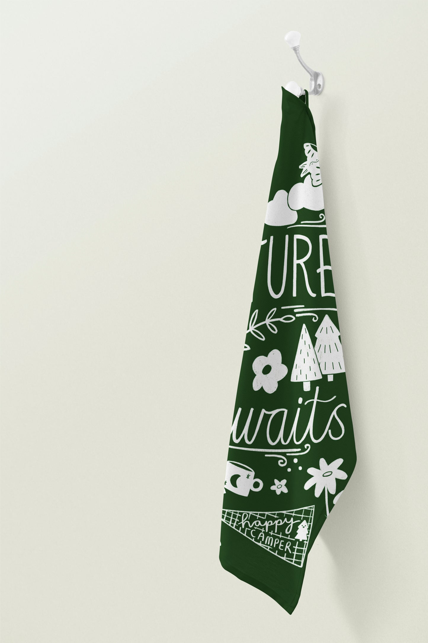 Adventure Awaits Cotton Tea Towel