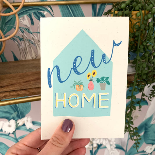Plants New Home Card