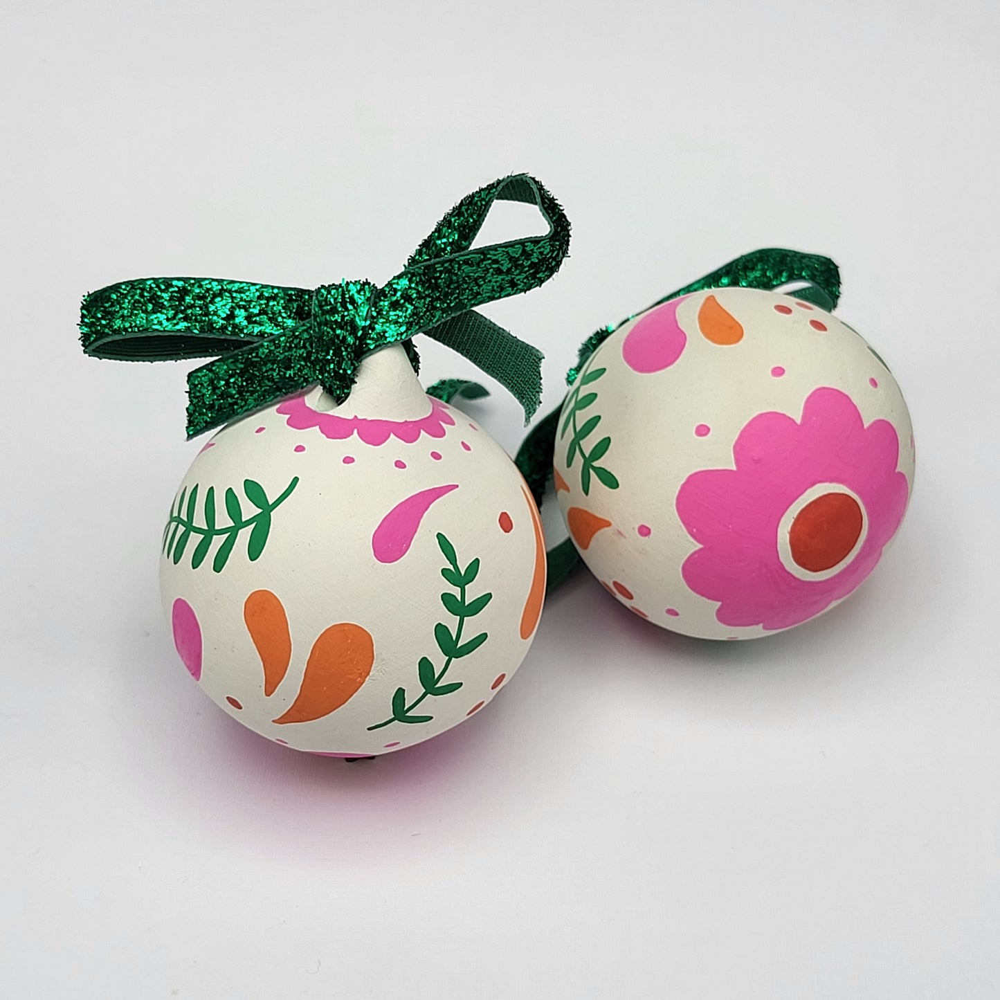 Patterned Ceramic Bauble