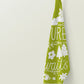 Adventure Awaits (light Green) Cotton Tea Towel