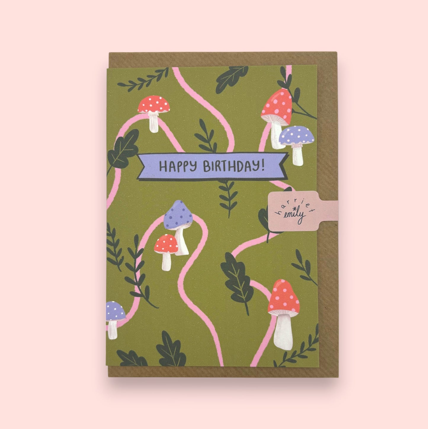 Toad stalls Birthday Card