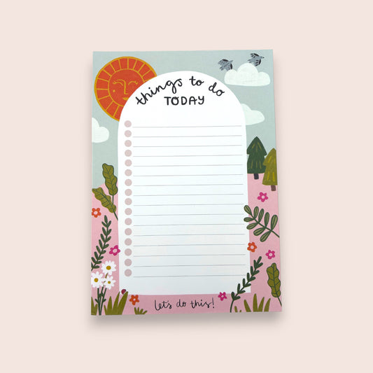 Sunny Days A5 Notepad