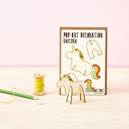 Pop Out Unicorn Card