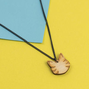 Tabby Cat Pendent