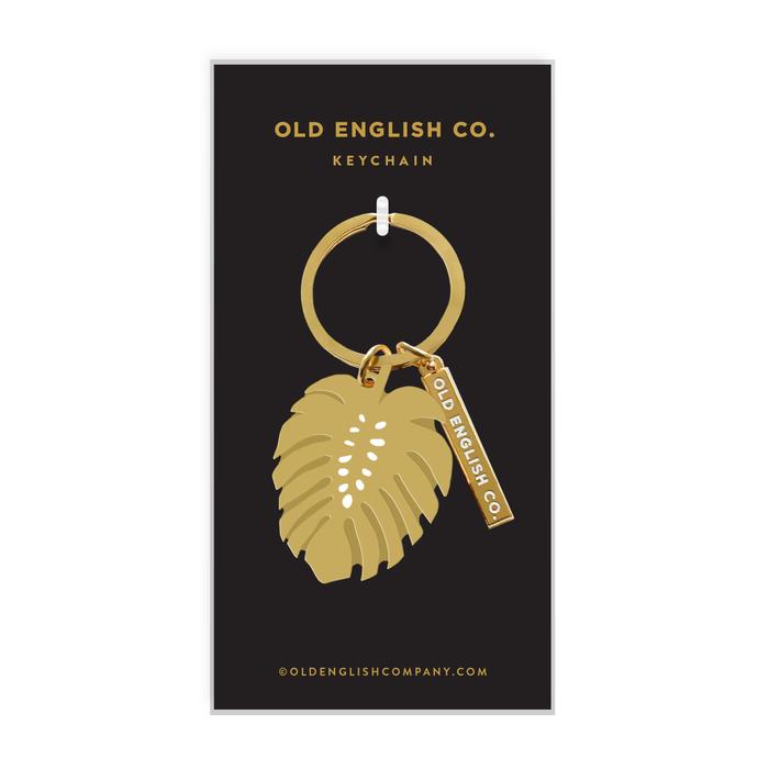 Monstera Leaf Keyring