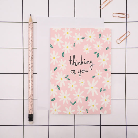 Thinking of you Floral Card