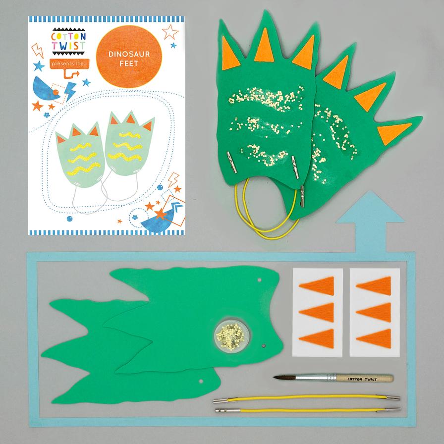 Mini Craft Kit Dinosaur Feet