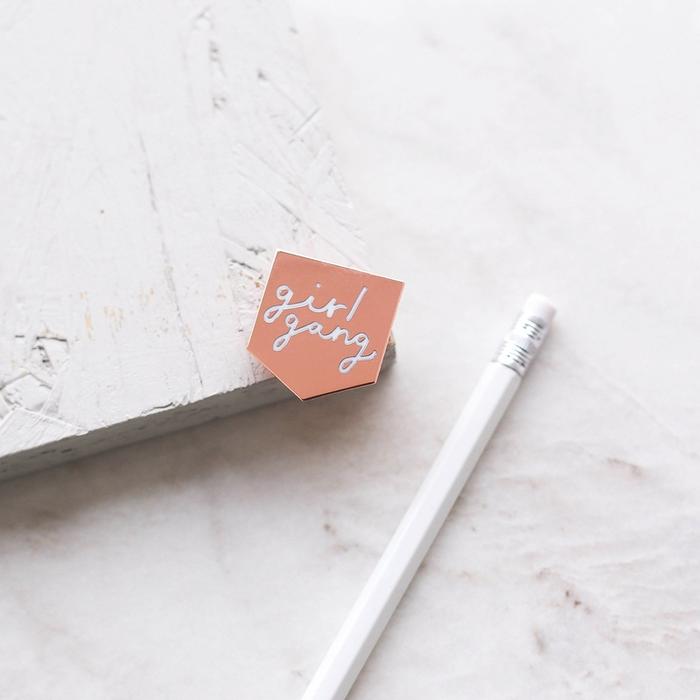 Girl Gang Enamel Pin